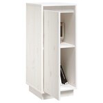 vidaXL Buffets 2 Pièces Blanc 31 5x34x75 cm Bois massif de pin