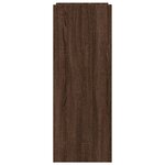 vidaXL Armoire à chaussures chêne marron 74 5x37 5x100 cm