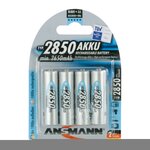 Ansmann pies rechargeables mignon aa hr6 4 pièces 2850 mah