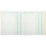 Piqûre 21x19cm Recettes-dépenses 80 Pages - Couleurs Assorties - X 5 - Exacompta