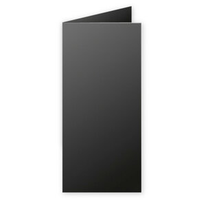 Paquet de 25 Cartes 210g pliée 106x213 noir Clairefontaine