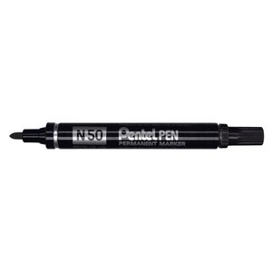 Marqueur permanent N50 Pte ogive 2 mm Noir PENTEL