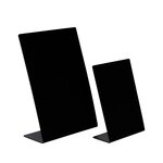 Support Visuel En Ardoise Incliné A6 - Noir - X 20 - Exacompta