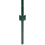 vidaXL Clôture Euro Acier 20x1 5 m Vert