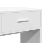 vidaXL Ensemble de coiffeuse 3 Pièces blanc bois d'ingénierie