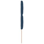 Tête de Lit LED vidaXL Design en Blocs de Diamant Bleue 90 cm Tissu