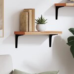 vidaXL Étagère murale 40x20x2 5 cm bois massif de hêtre