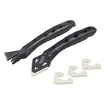 wolfcraft Kit d'enlèvement de silicone 6 Pièces 4364000