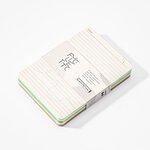 Bloc-notes de 60 fiches a6 lignées "go with the flow"