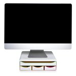 Module De Classement Toolbox 4 Tiroirs Black Office - Blanc/arlequin - Exacompta