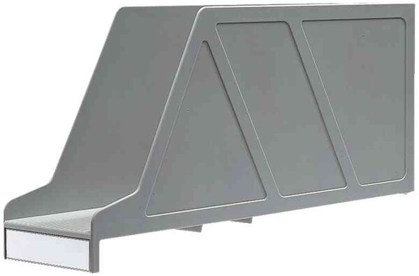 lot de 20 porte-revues OrgaClass, pour sous-dossiers, gris LEITZ