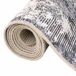 vidaXL Tapis lavable multicolore 80x300 cm antidérapant