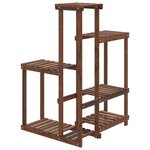 vidaXL Support à fleurs 62 5x61 5x101 5 cm bois massif de sapin