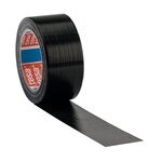 Toile adhésif extra power tesa noir - lot de 6