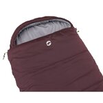 Outwell Sac de couchage Campion Lux fermeture éclair à gauche violet