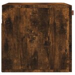 vidaXL Armoire murale Chêne fumé 60x36 5x35 cm Bois d'ingénierie