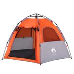 vidaXL Tente de camping cabine 4 personnes libération rapide