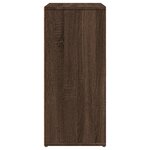 vidaXL Buffets 2 Pièces chêne marron 60x31x70 cm bois d'ingénierie
