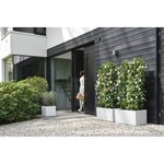 Vivo Next Square 40 Bac à fleurs - Blanc Ø 39 x 38 cm - 100  recyclé