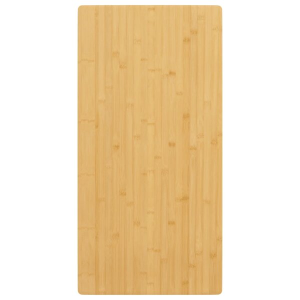 vidaXL Dessus de table 40x80x2 5 cm bambou