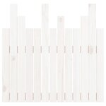 vidaXL Tête de lit murale Blanc 82 5x3x80 cm Bois massif de pin