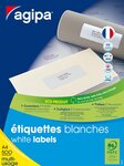 4000 Étiquettes Multi-Usage 105X72 500  Feuilles