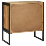 vidaXL Buffet 70x35x75 cm Bois Massif d'Acacia
