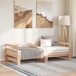 vidaXL Lit coulissant sans matelas 2x(90x200) cm