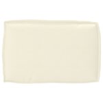vidaXL Coussin de palette pour dossier Crème 60x40x12 cm Tissu Oxford