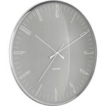 Horloge avec dôme en verre dragonfly