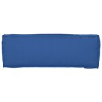vidaXL Coussin de banc bleu royal 120x40x8 cm en tissu Oxford