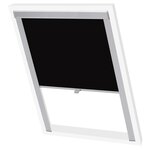 vidaXL Store occultant roulant Noir MK08