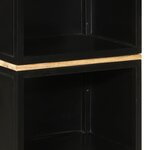 vidaXL Ensemble de meubles salle de bain 4 Pièces fer et bois de manguier