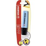 Surligneur boss original rechargeable pointe biseautée 2-5 mm - bleu stabilo