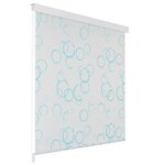 vidaXL Store roulant de douche 80x240 cm Bulle