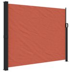 vidaXL Auvent latéral rétractable terre cuite 170x300 cm