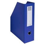 Porte-revues Pp - Dos 100mm - Livrés À Plat - 23x31cm - Bleu Foncé - X 10 - Exacompta