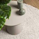 vidaXL Tapis shaggy PAMPLONA poils longs moderne crème 80x200 cm