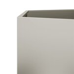 vidaXL Jardinière hexagone 104x90x45 cm acier corten