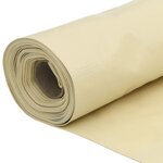vidaXL Écran d'intimité de balcon crème 700x75 cm PVC