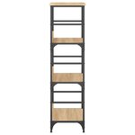 vidaXL Bibliothèque chêne sonoma 50x33x117 5 cm bois d'ingénierie