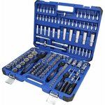 Brilliant tools jeu de douilles de 1/4" 3/8" 1/2" 171 pièces acier