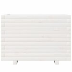 vidaXL Jardinière blanc 70x40x49 5 cm bois de pin massif