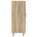 vidaXL Buffet Chêne sonoma 69 5x34x90 cm Bois d'ingénierie