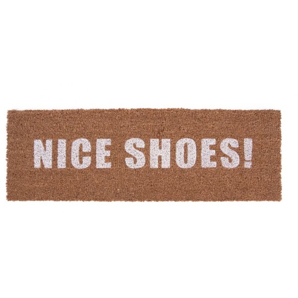 Paillasson en fibres de coco nice shoes