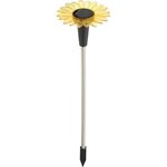 Decoration lumineuse solaire GALIX G4460 - Forme Tournesol - 44 cm