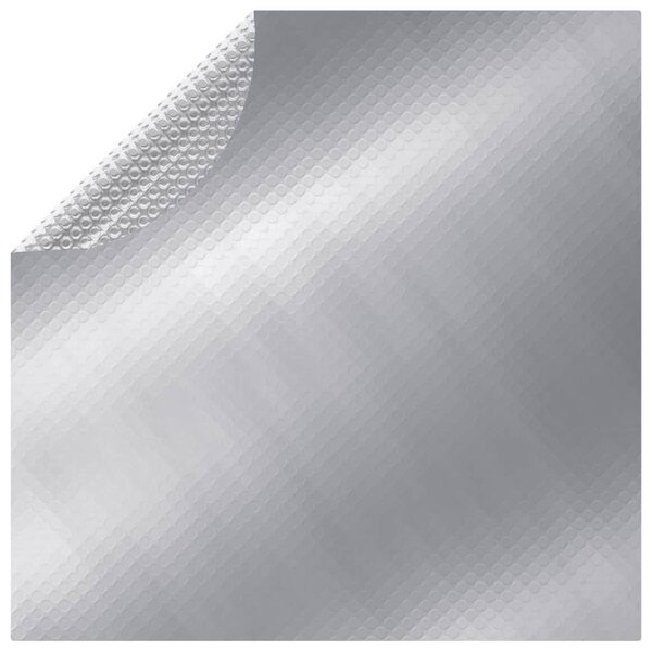 vidaXL Couverture de piscine Argenté 381 cm PE