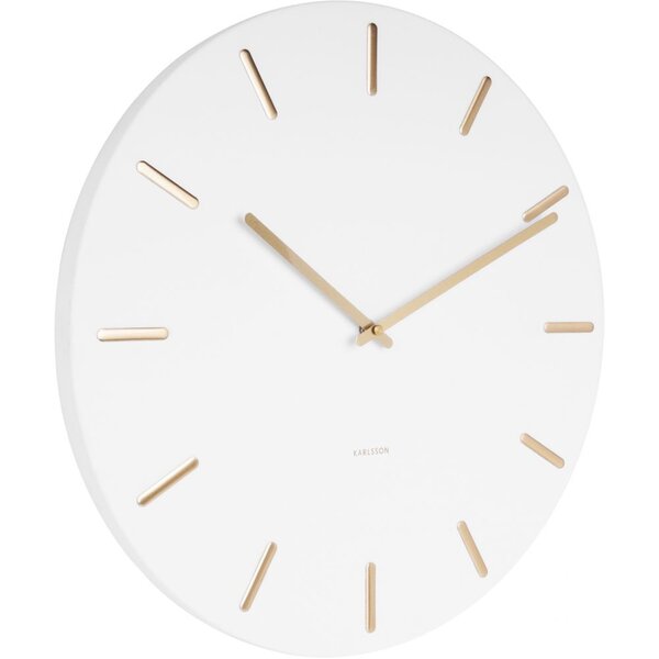 Horloge en métal charme 45 cm