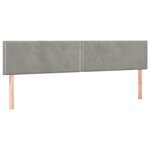 vidaXL Sommier à lattes de lit et matelas Gris clair 200x200cm Velours