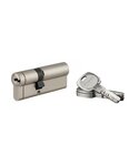 THIRARD - Cylindre double entrée Transit 1  45x30mm  nickelé  5 clés